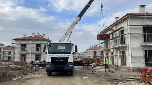 Akfırat Villaları Vinç Kiralama