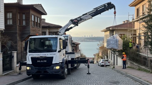 Gümüşsuyu Vinç Kiralama