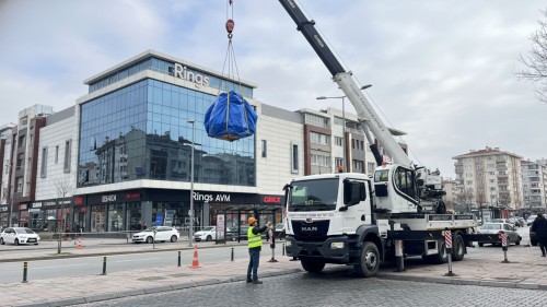 Rings AVM Bölgesi Vinç Kiralama