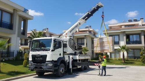 Tepeören Villaları Vinç Kiralama