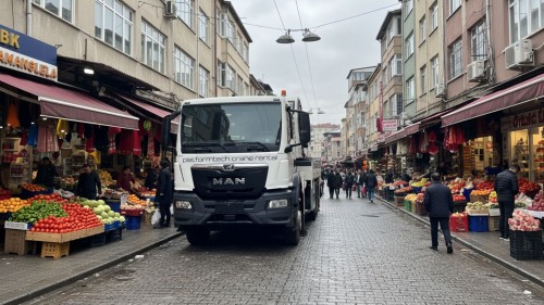 Ümraniye Çarşı (Merkez) Vinç Kiralama